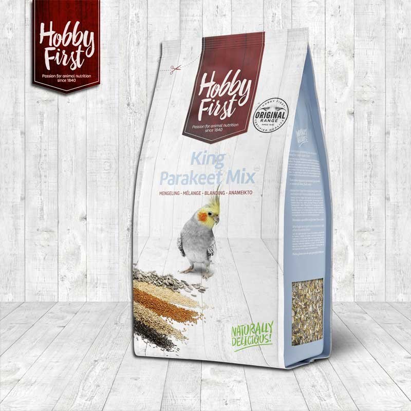 Hobby First King Parakeet mix 6x1kg 326430 Τροφή για Μεσαίο Παπαγάλο