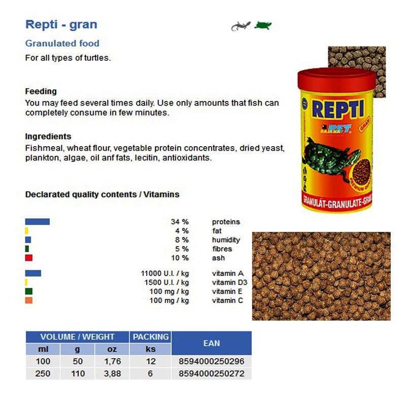 REPTI GRAN 100ml/50GR