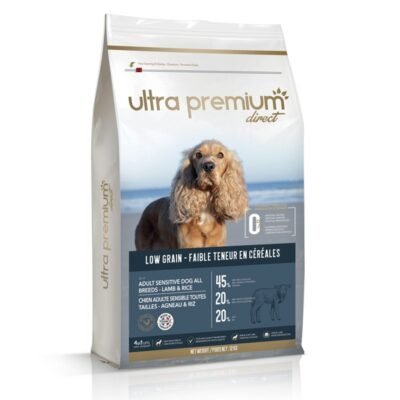 UltraPremiumDirect Low Grain Adult Lamb and Rice all breeds 12kg